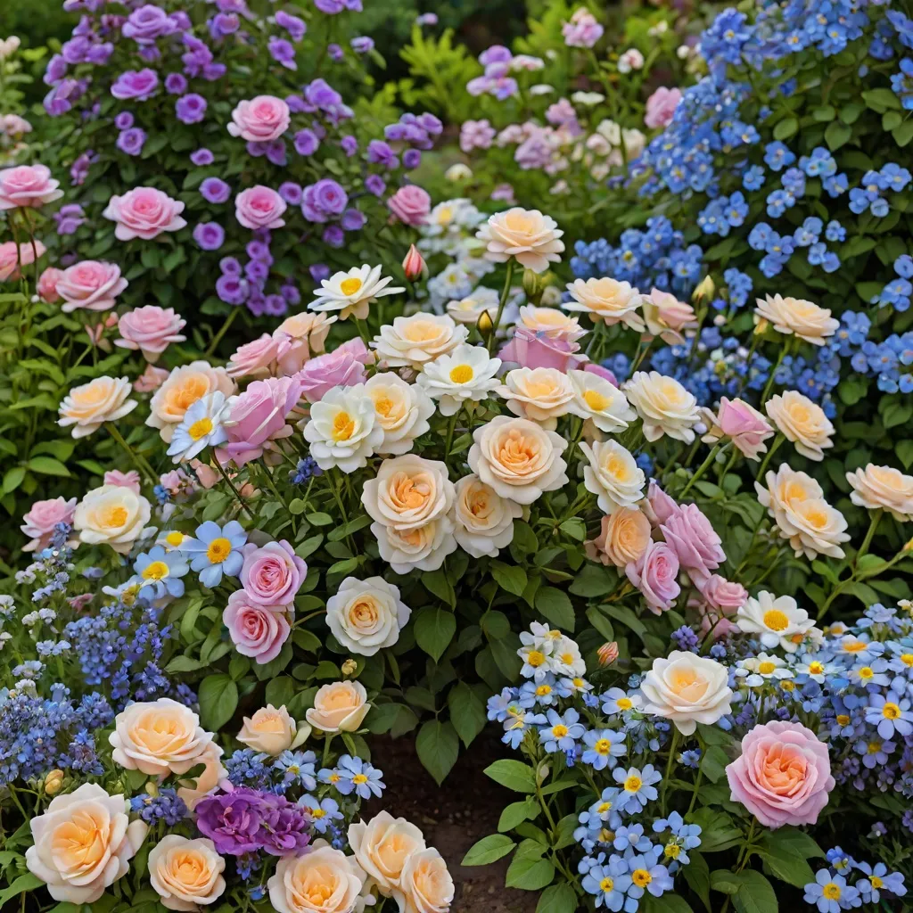 Jakie kwiaty najlepiej sadzić obok siebie w ogrodzie?